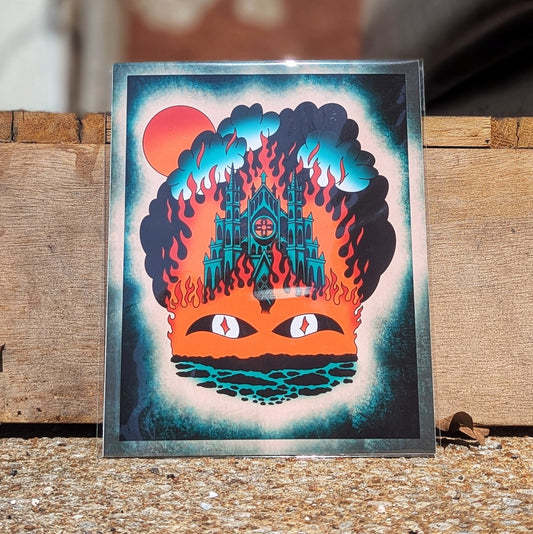 8x10 Vibrant Art Print - High Quality Gloss Paper