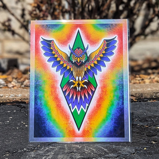 8x10 Vibrant Art Print - High Quality Gloss Paper