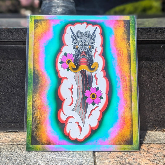 8x10 Vibrant Art Print - High Quality Gloss Paper