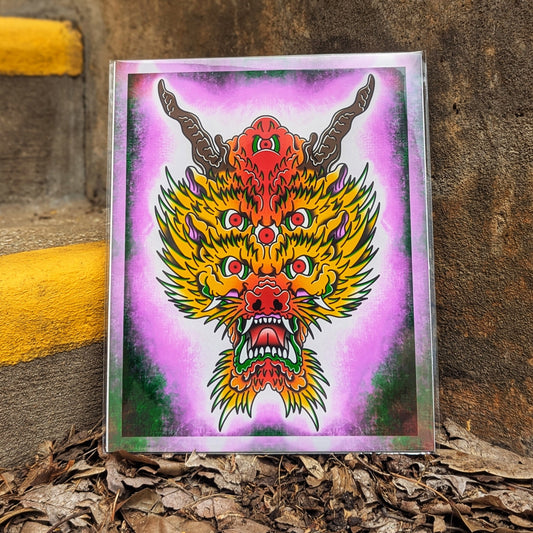 8x10 Vibrant Art Print - High Quality Gloss Paper