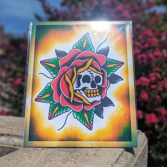 8x10 Vibrant Art Print - High Quality Gloss Paper