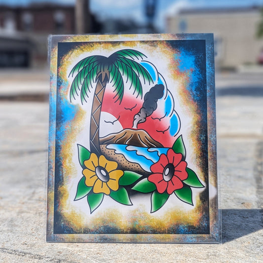 8x10 Vibrant Art Print - High Quality Gloss Paper