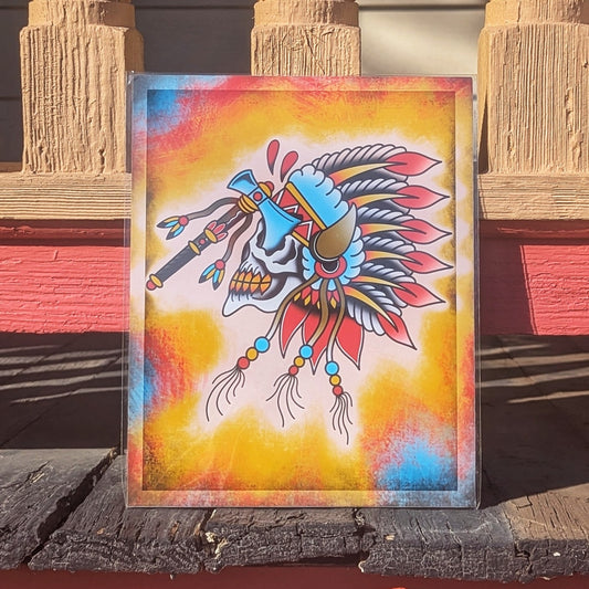 8x10 Vibrant Art Print - High Quality Gloss Paper