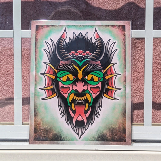 8x10 Vibrant Art Print - High Quality Gloss Paper