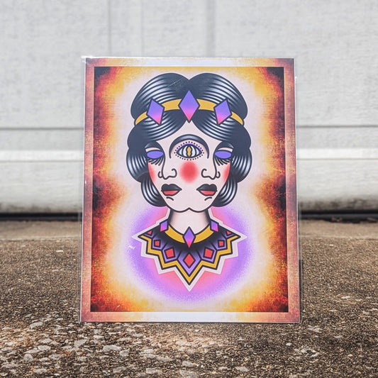 8x10 Vibrant Art Print - High Quality Gloss Paper