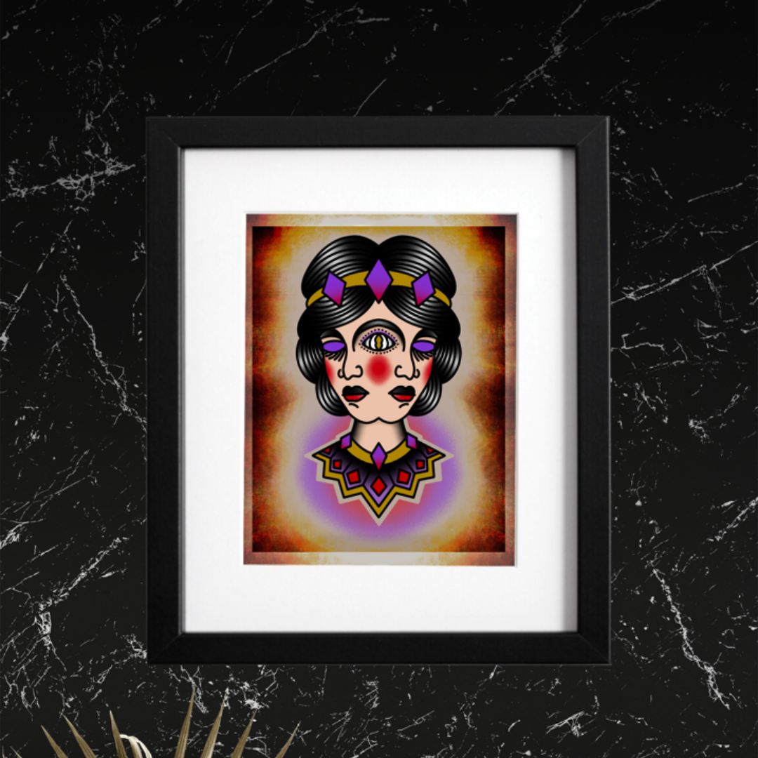 8x10 Vibrant Art Print - High Quality Gloss Paper