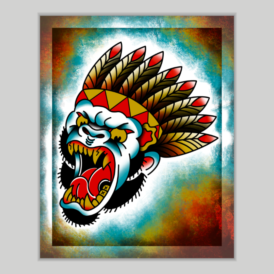 8x10 Vibrant Art Print - High Quality Gloss Paper