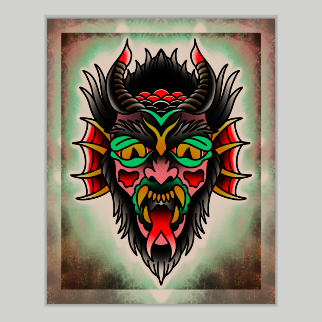 8x10 Vibrant Art Print - High Quality Gloss Paper