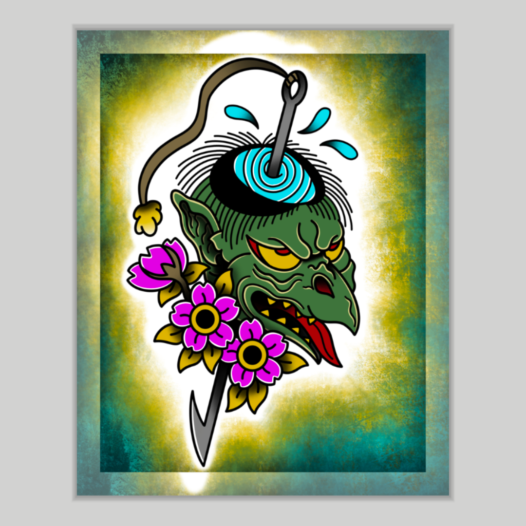 8x10 Vibrant Art Print - High Quality Gloss Paper