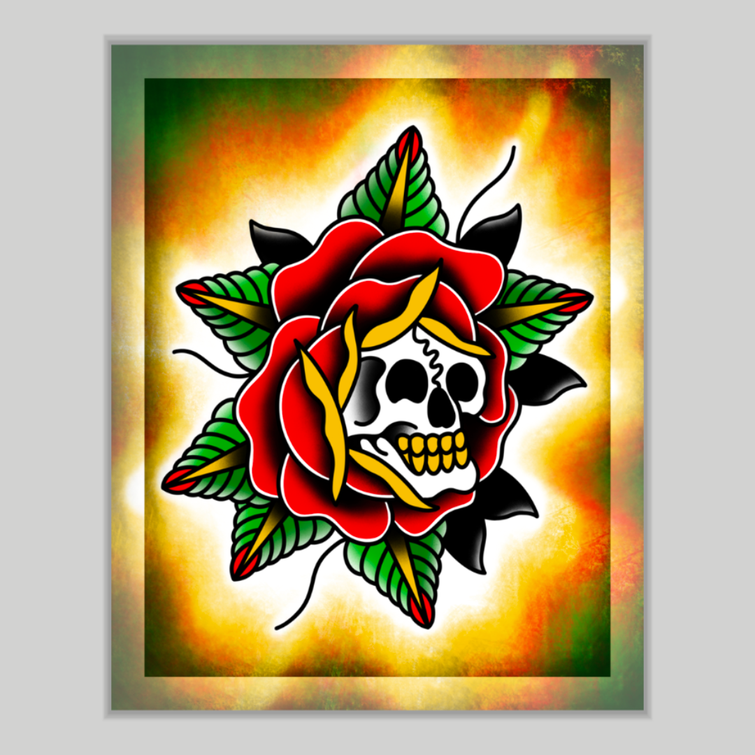 8x10 Vibrant Art Print - High Quality Gloss Paper