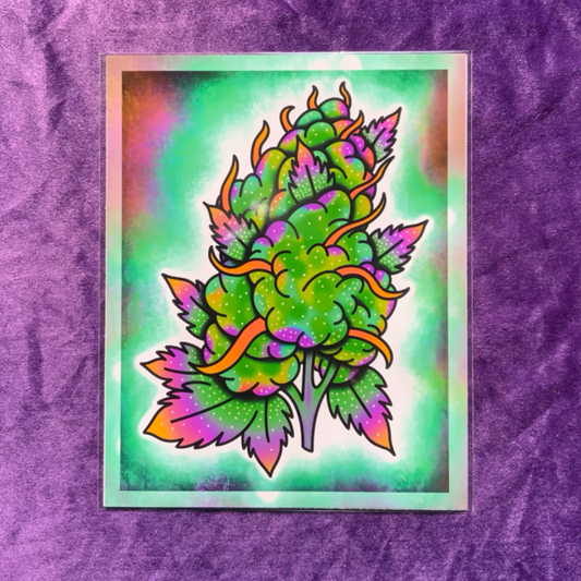 8x10 Vibrant Art Print - High Quality Gloss Paper