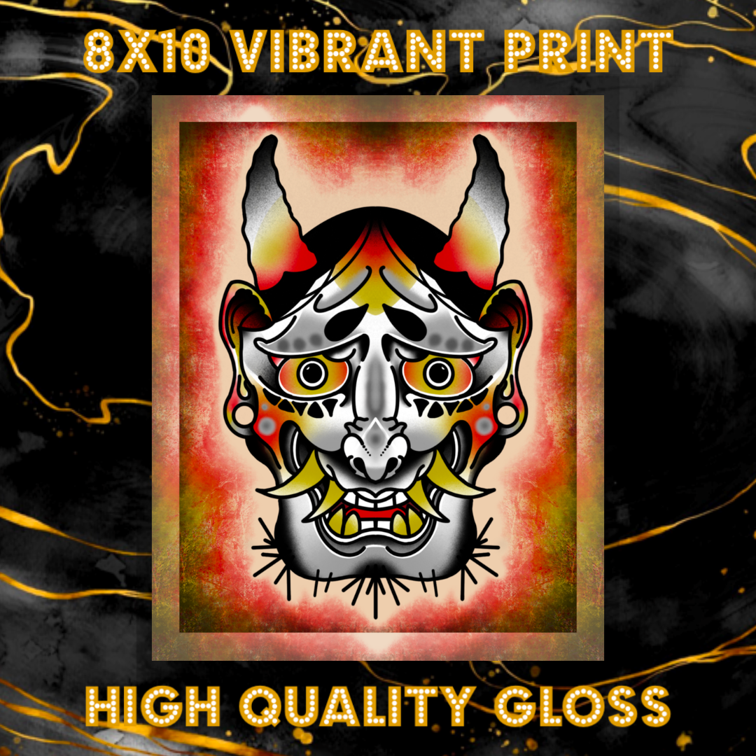 8x10 Vibrant Art Print - High Quality Gloss Paper