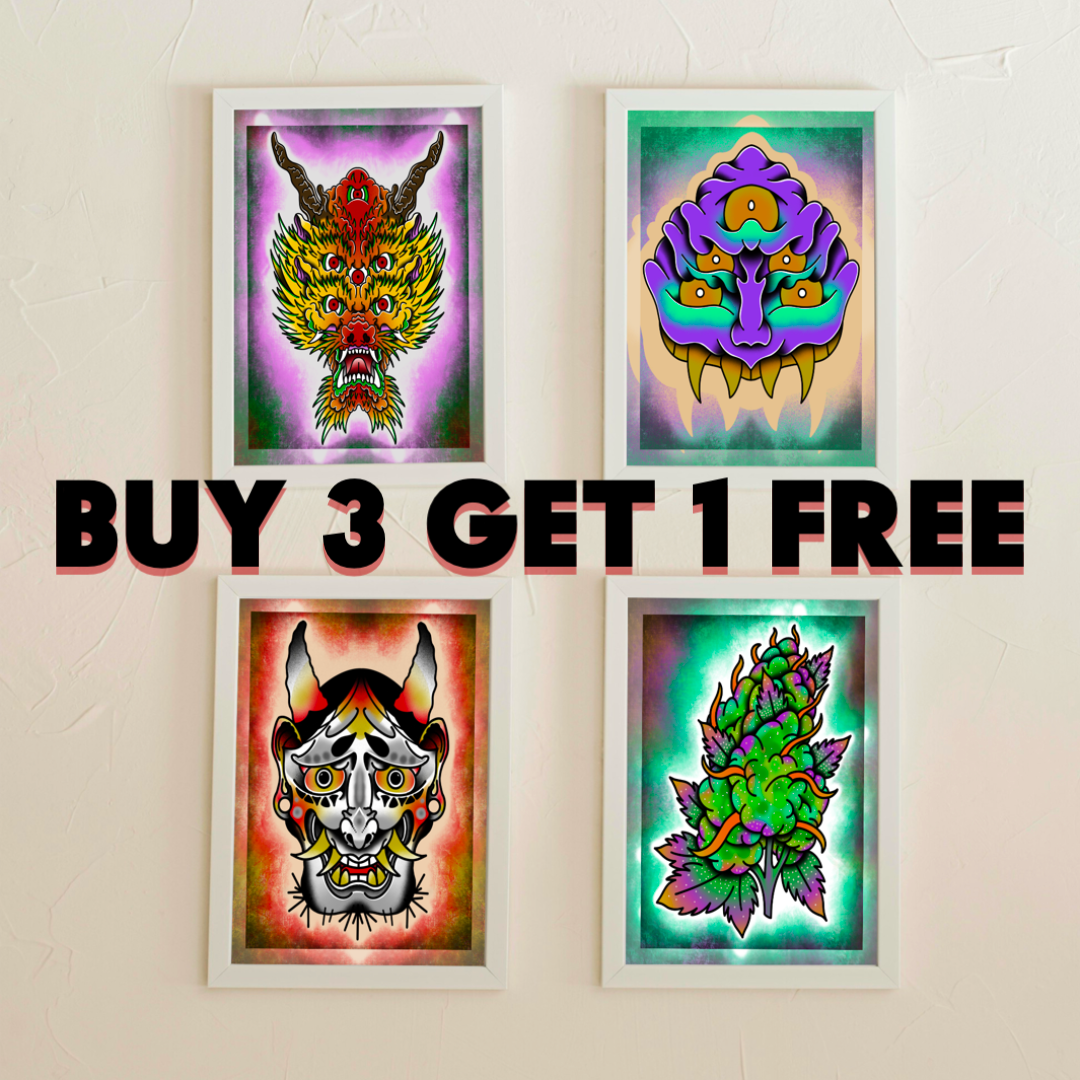 8x10 Vibrant Art Print - High Quality Gloss Paper