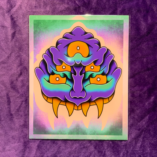 8x10 Vibrant Art Print - High Quality Gloss Paper