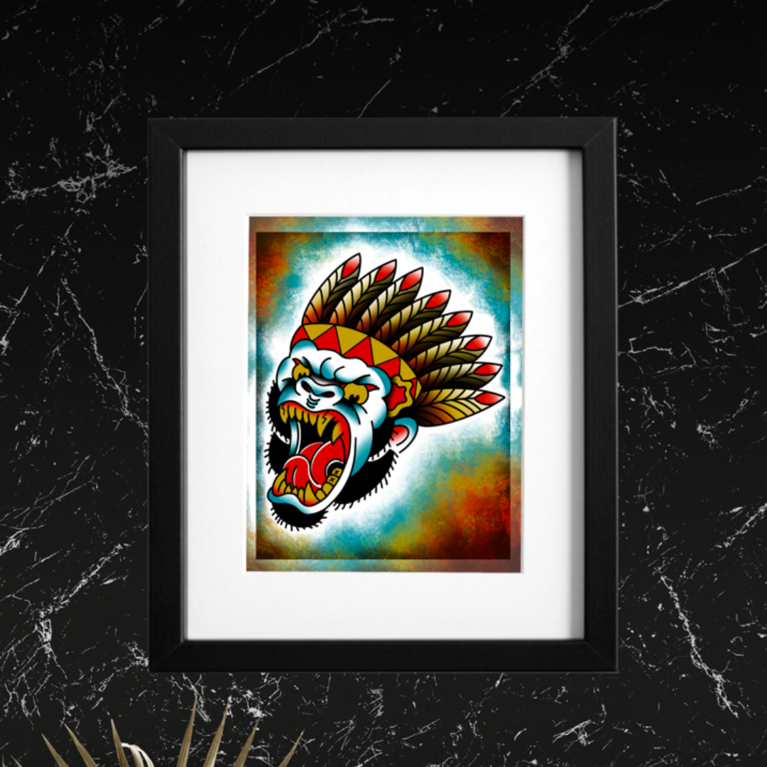 8x10 Vibrant Art Print - High Quality Gloss Paper