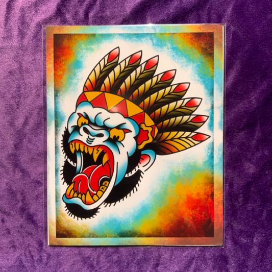 8x10 Vibrant Art Print - High Quality Gloss Paper