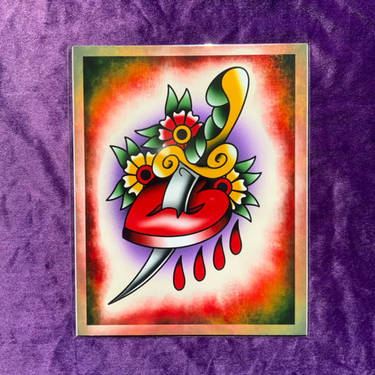 8x10 Vibrant Art Print - High Quality Gloss Paper