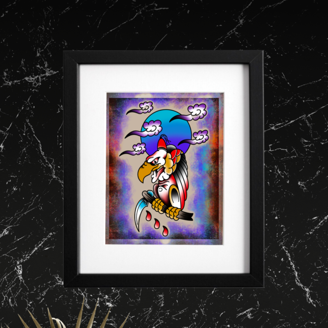 8x10 Vibrant Art Print - High Quality Gloss Paper