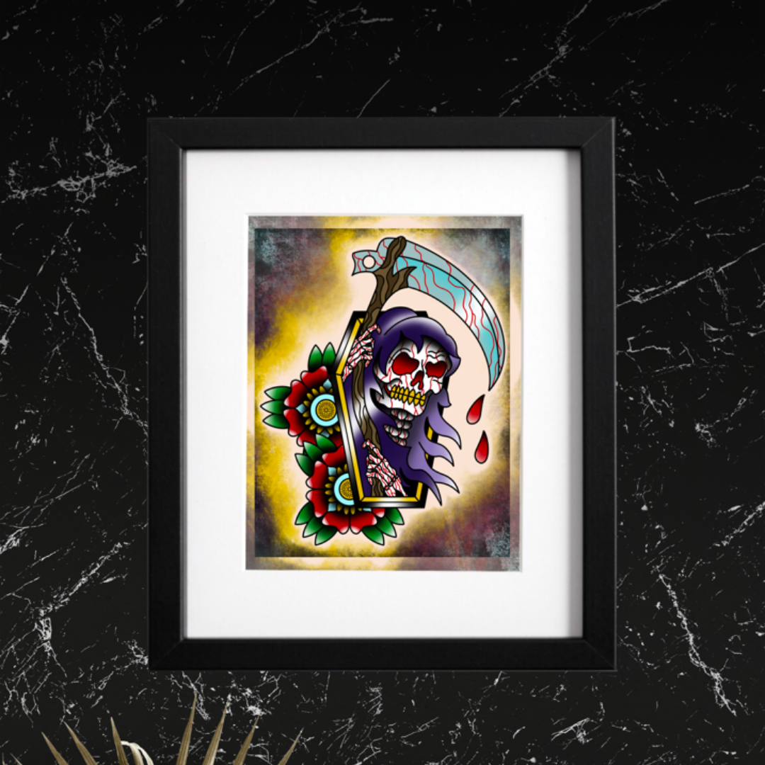 8x10 Vibrant Art Print - High Quality Gloss Paper