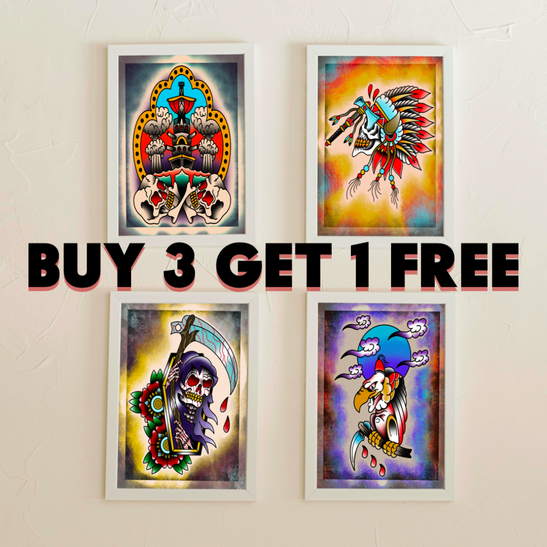 8x10 Vibrant Art Print - High Quality Gloss Paper