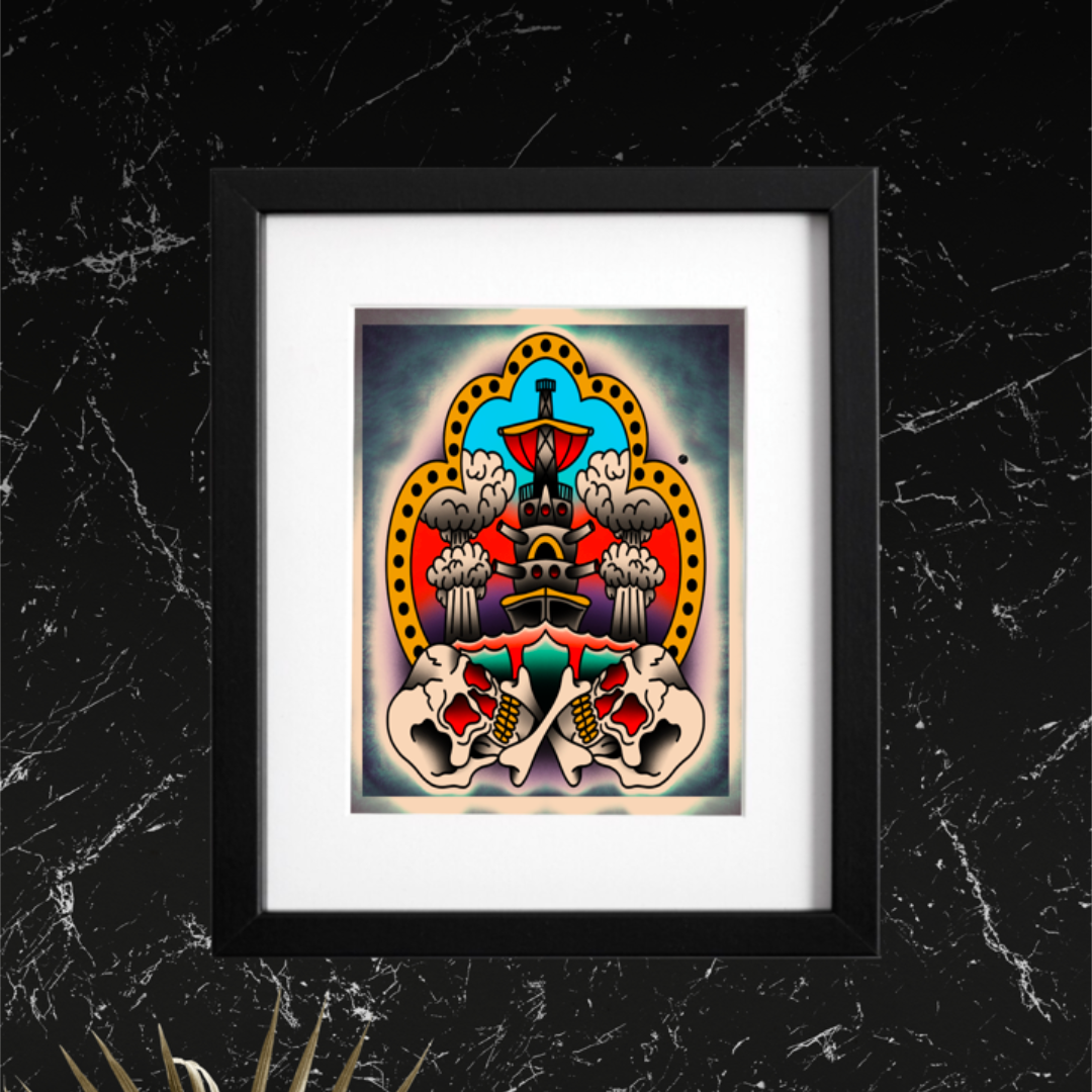 8x10 Vibrant Art Print - High Quality Gloss Paper