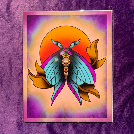 8x10 Vibrant Art Print - High Quality Gloss Paper