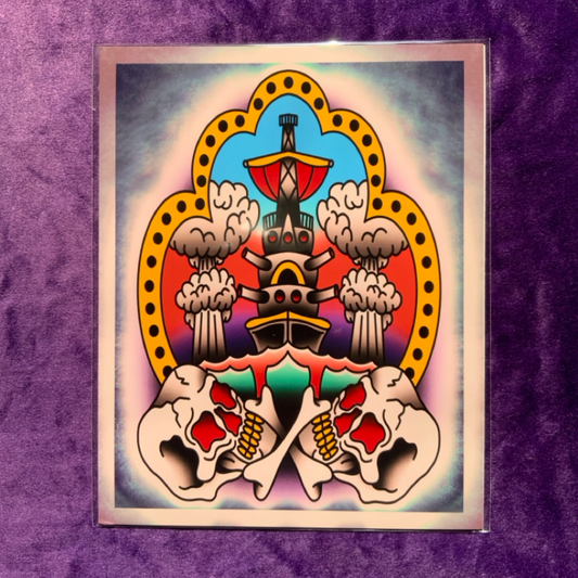 8x10 Vibrant Art Print - High Quality Gloss Paper