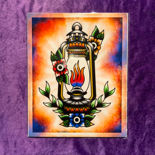 8x10 Vibrant Art Print - High Quality Gloss Paper