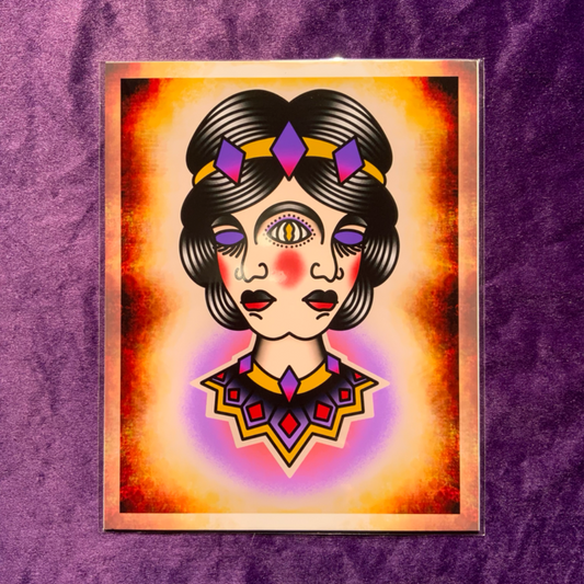 8x10 Vibrant Art Print - High Quality Gloss Paper