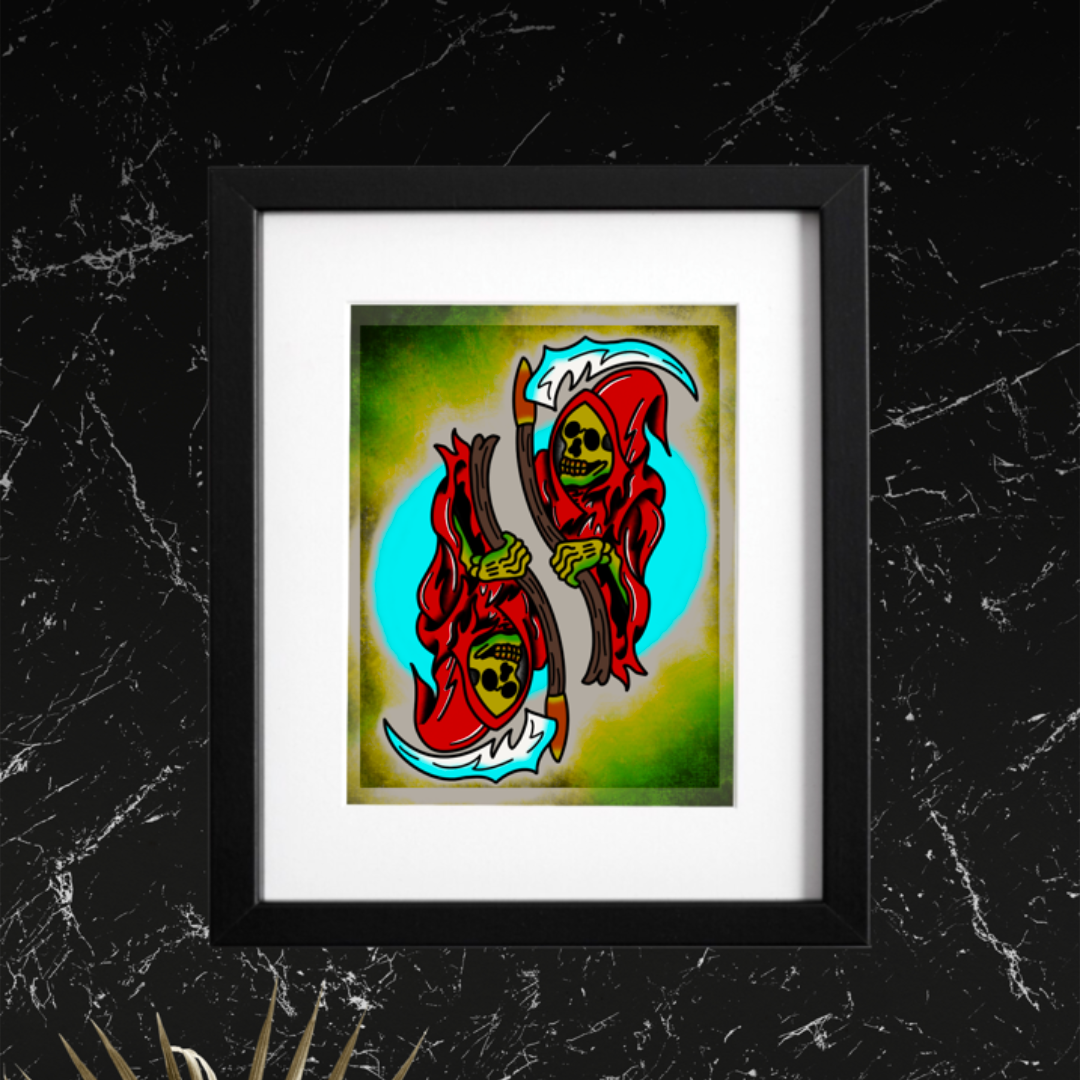 8x10 Vibrant Art Print - High Quality Gloss Paper
