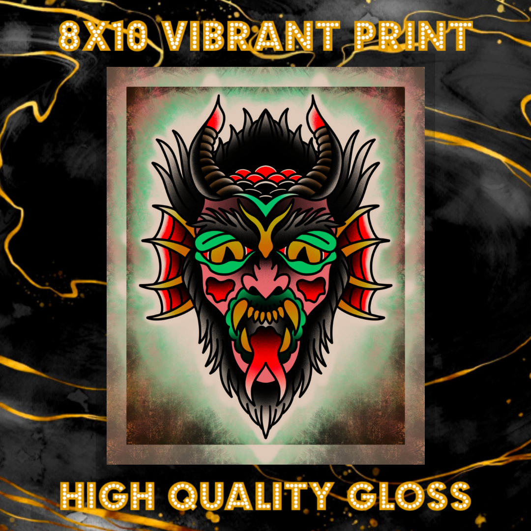 8x10 Vibrant Art Print - High Quality Gloss Paper