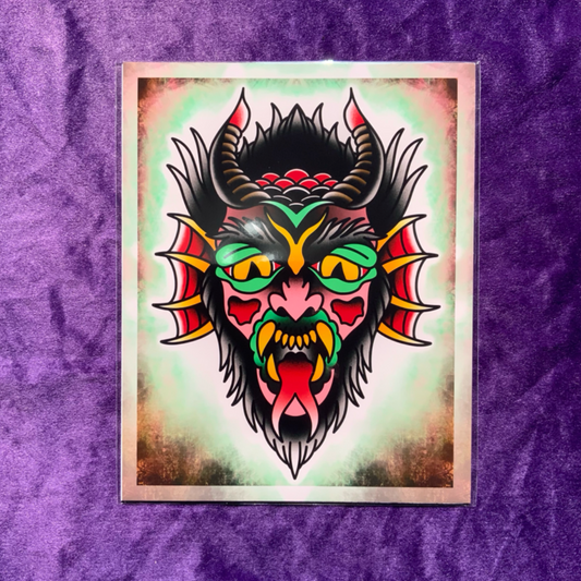 8x10 Vibrant Art Print - High Quality Gloss Paper