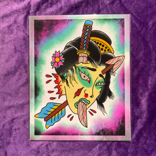 8x10 Vibrant Art Print - High Quality Gloss Paper