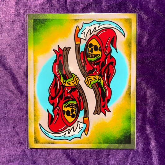 8x10 Vibrant Art Print - High Quality Gloss Paper