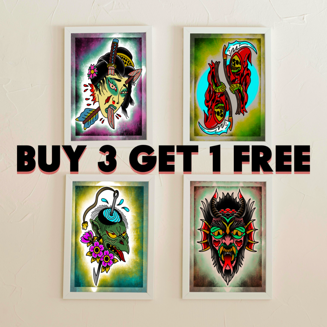 8x10 Vibrant Art Print - High Quality Gloss Paper