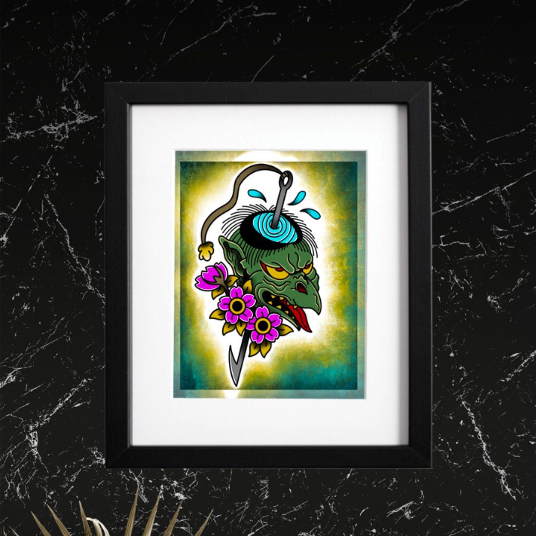 8x10 Vibrant Art Print - High Quality Gloss Paper