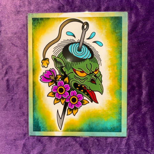 8x10 Vibrant Art Print - High Quality Gloss Paper