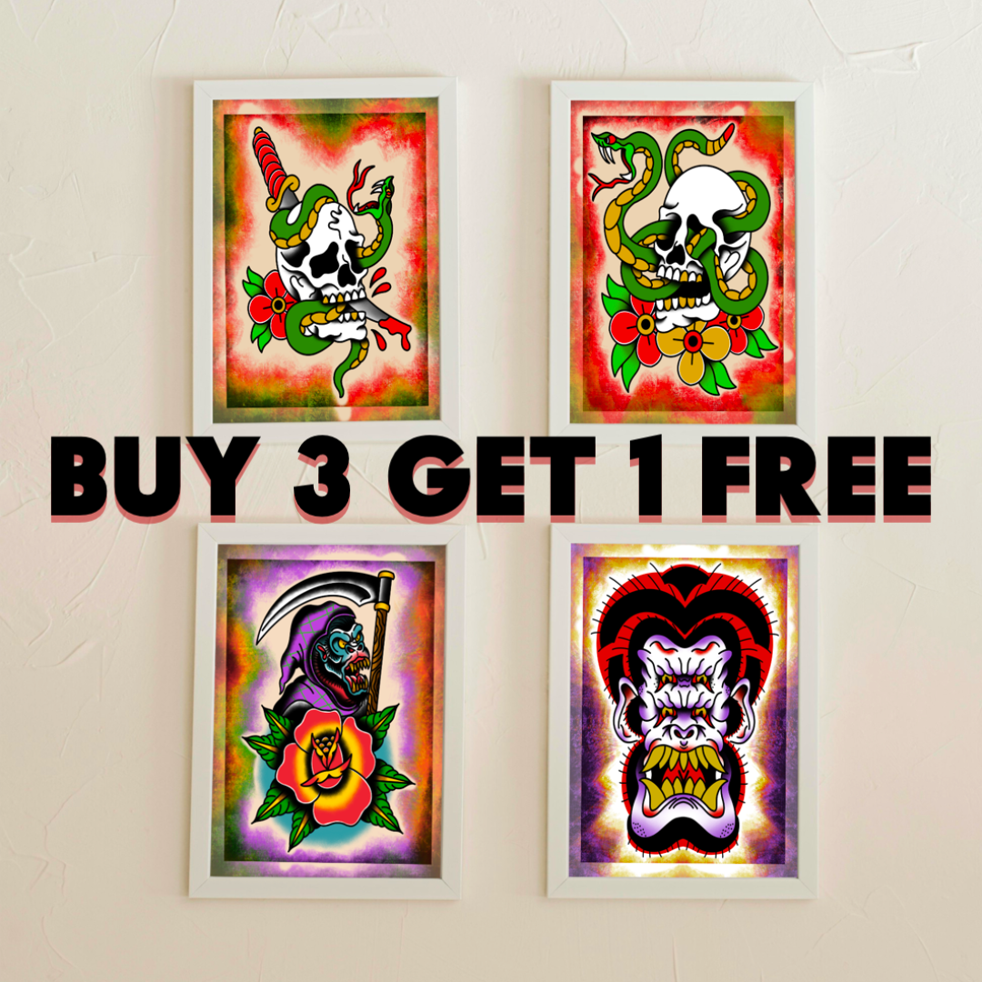8x10 Vibrant Art Print - High Quality Gloss Paper