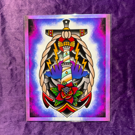 8x10 Vibrant Art Print - High Quality Gloss Paper