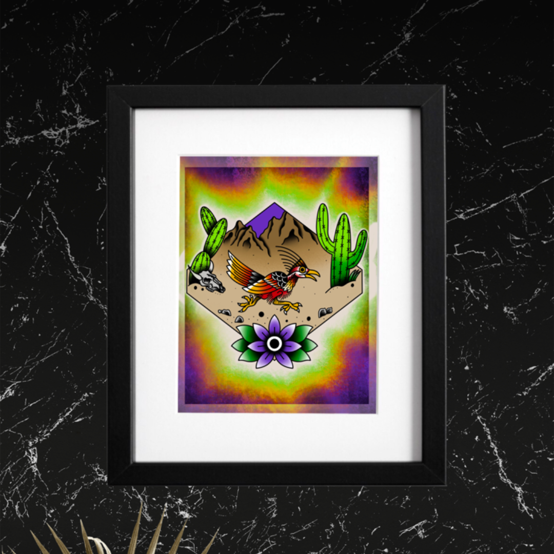 8x10 Vibrant Art Print - High Quality Gloss Paper