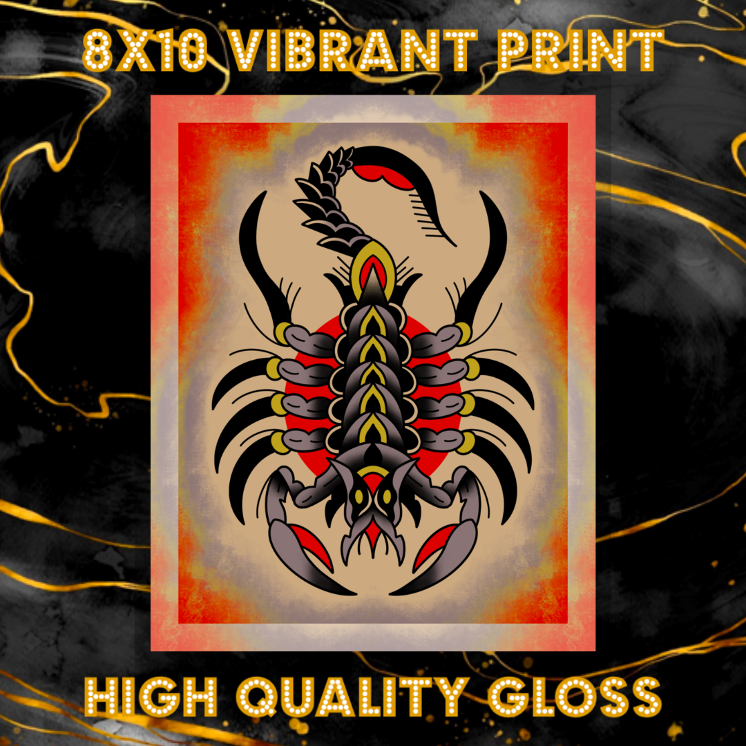 8x10 Vibrant Art Print - High Quality Gloss Paper