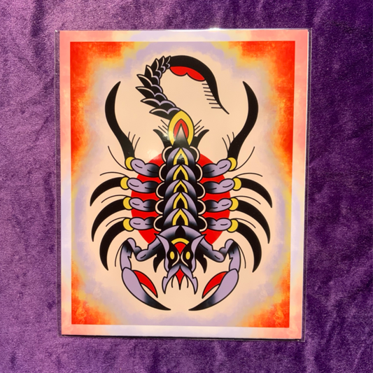 8x10 Vibrant Art Print - High Quality Gloss Paper