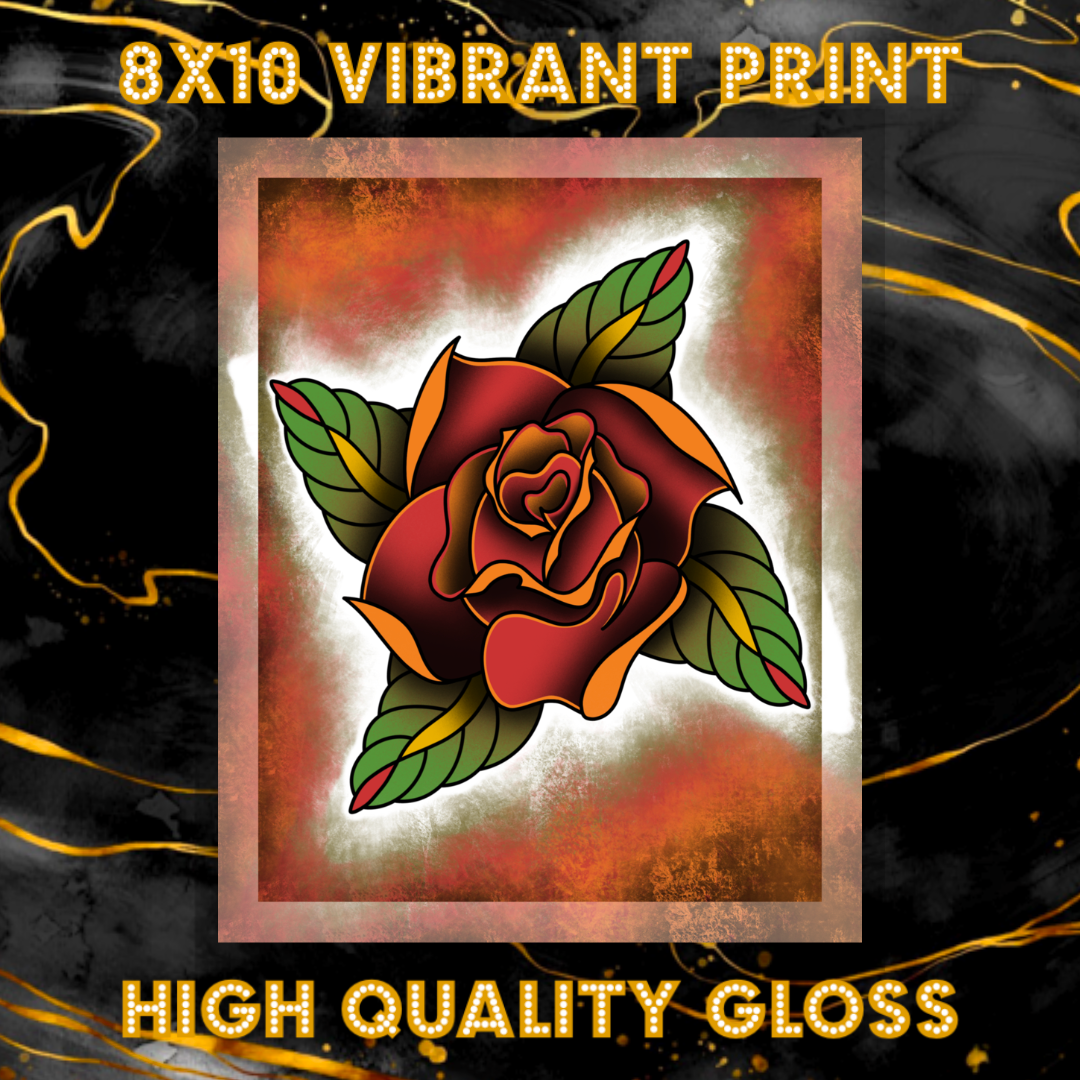8x10 Vibrant Art Print - High Quality Gloss Paper