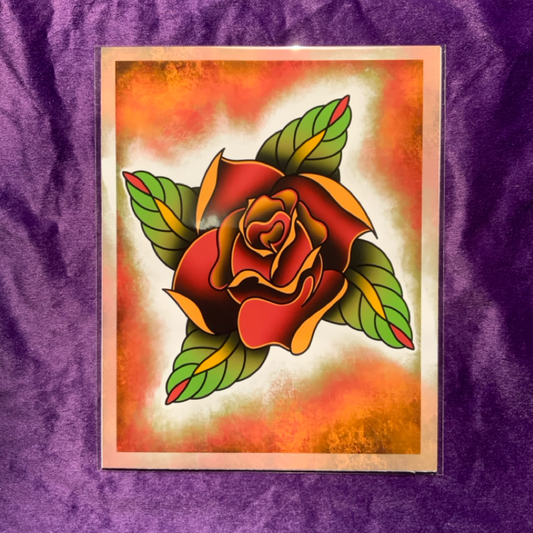 8x10 Vibrant Art Print - High Quality Gloss Paper