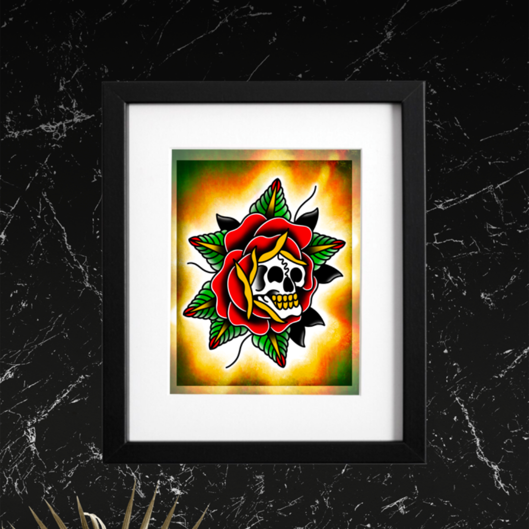 8x10 Vibrant Art Print - High Quality Gloss Paper
