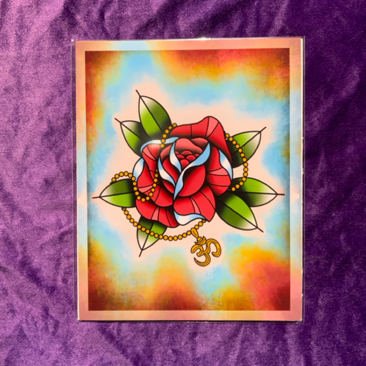 8x10 Vibrant Art Print - High Quality Gloss Paper