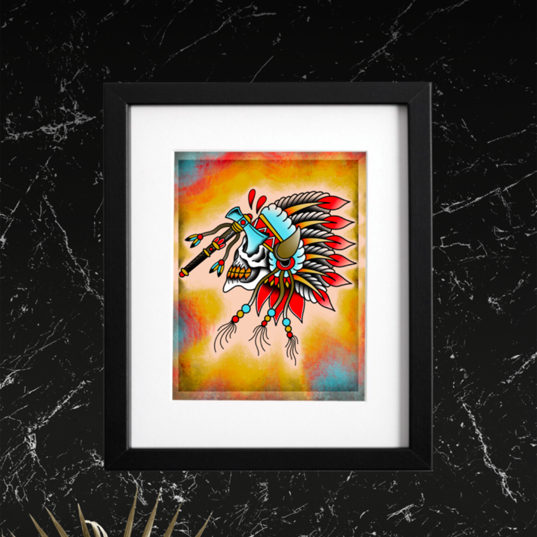 8x10 Vibrant Art Print - High Quality Gloss Paper
