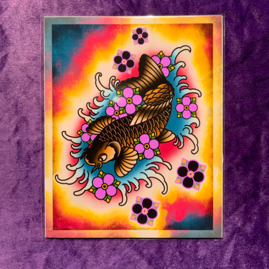 8x10 Vibrant Art Print - High Quality Gloss Paper