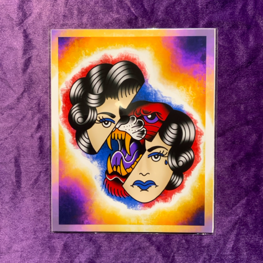 8x10 Vibrant Art Print - High Quality Gloss Paper