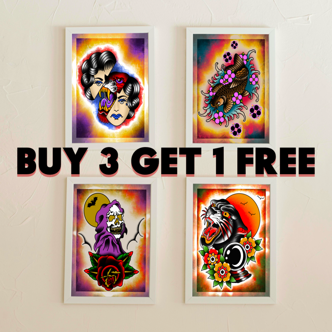 8x10 Vibrant Art Print - High Quality Gloss Paper